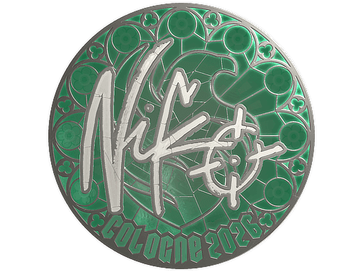 Sticker | NiKo (Foil) | Cologne 2026