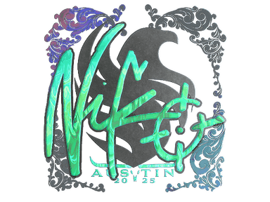 Sticker | NiKo (Holo) | Austin 2025