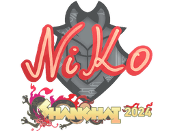 Sticker | NiKo | Shanghai 2024