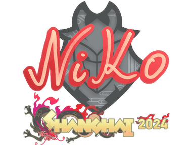 Sticker | NiKo | Shanghai 2024
