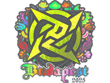 Sticker | Ninjas in Pyjamas (Holo) | Budapest 2025
