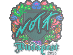 Sticker | nota (Embroidered) | Budapest 2025