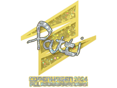 Sticker | Patti (Glitter) | Copenhagen 2024