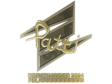 Sticker | Patti (Gold) | Copenhagen 2024