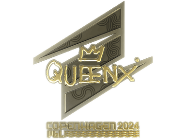 Sticker | Queenix (Gold) | Copenhagen 2024