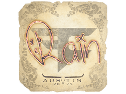 Sticker | rain | Austin 2025