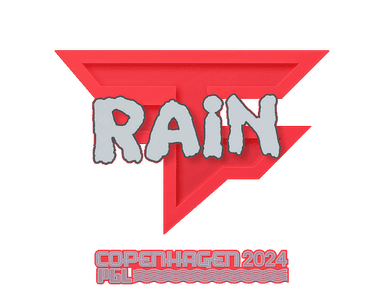 Sticker | rain | Copenhagen 2024