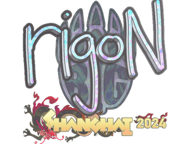 Sticker | rigoN (Holo) | Shanghai 2024