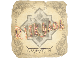 Sticker | riskyb0b | Austin 2025