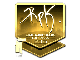 Sticker | RpK (Gold) | Cluj-Napoca 2015