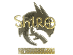 Sticker | sh1ro (Gold) | Copenhagen 2024
