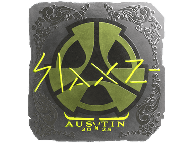 Sticker | slaxz- (Foil) | Austin 2025