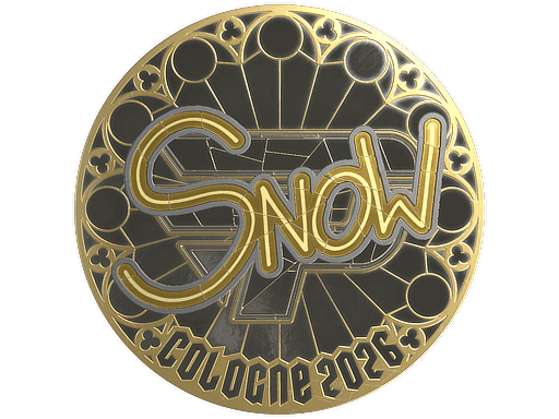 Sticker | snow (Gold) | Cologne 2026