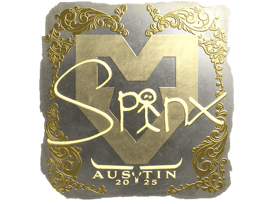 Sticker | Spinx (Gold) | Austin 2025