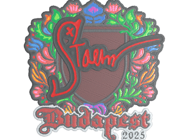 Sticker | Staehr (Embroidered) | Budapest 2025