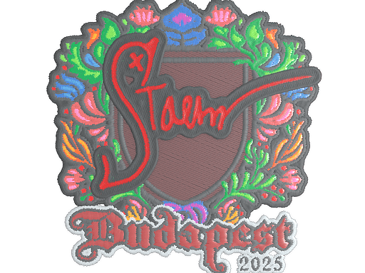 Sticker | Staehr (Embroidered) | Budapest 2025