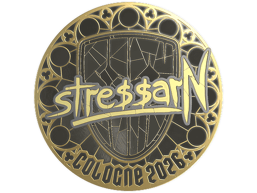 Sticker | stressarN (Gold) | Cologne 2026
