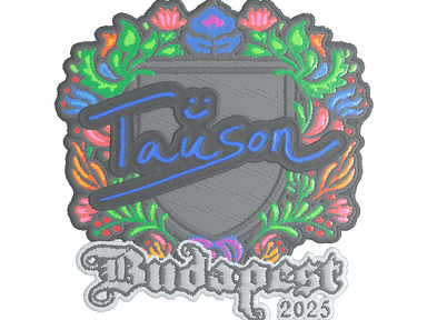 Sticker | Tauson (Embroidered) | Budapest 2025