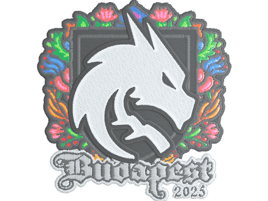 Sticker | Team Spirit (Embroidered) | Budapest 2025