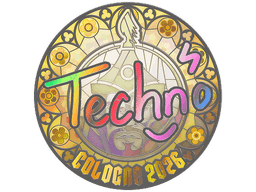 Sticker | Techno4K (Holo) | Cologne 2026