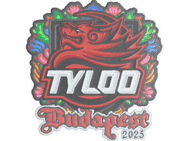 Sticker | TYLOO (Embroidered) | Budapest 2025
