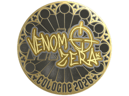 Sticker | venomzera (Gold) | Cologne 2026