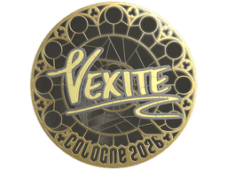 Sticker | vexite (Gold) | Cologne 2026