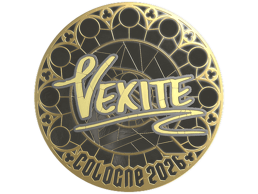 Sticker | vexite (Gold) | Cologne 2026