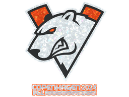 Sticker | Virtus.pro (Glitter) | Copenhagen 2024