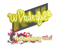 Sticker | w0nderful | Shanghai 2024
