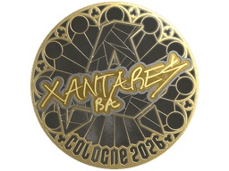 Sticker | XANTARES (Gold) | Cologne 2026