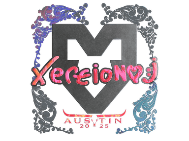 Sticker | xertioN (Holo) | Austin 2025