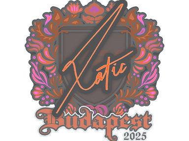 Sticker | XotiC | Budapest 2025