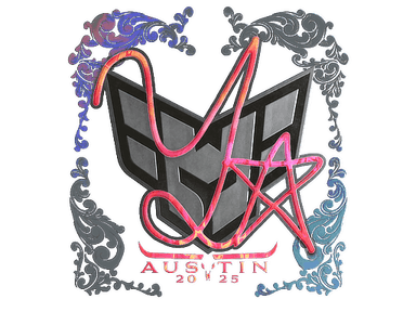 Sticker | yxngstxr (Holo) | Austin 2025