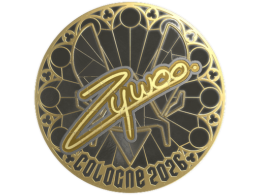 Sticker | ZywOo (Gold) | Cologne 2026