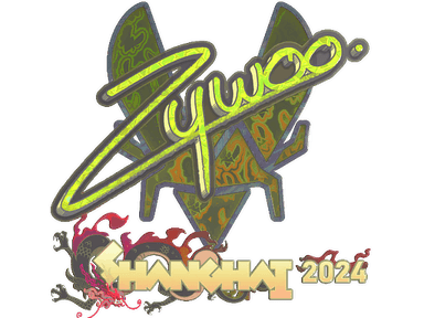 Sticker | ZywOo (Holo) | Shanghai 2024