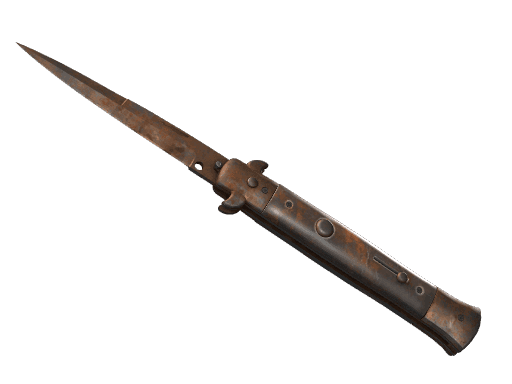 ★ StatTrak™ Stiletto Knife | Rust Coat (Battle-Scarred)