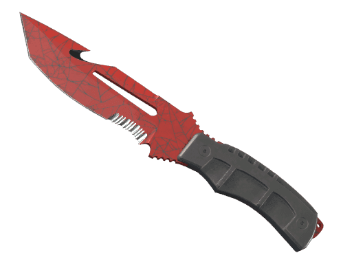 ★ StatTrak™ Survival Knife | Crimson Web (Minimal Wear)