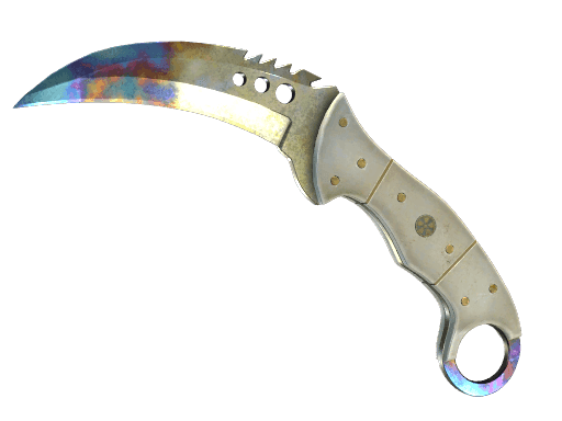 ★ Talon Knife | Case Hardened (Well-Worn)