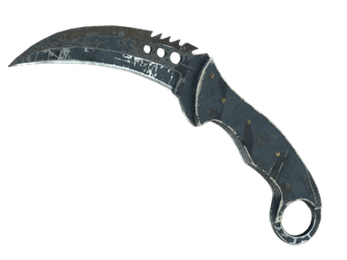 ★ StatTrak™ Talon Knife | Night Stripe (Battle-Scarred)