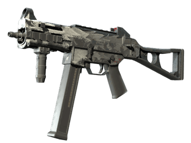 StatTrak™ UMP-45 | Arctic Wolf (Battle-Scarred)