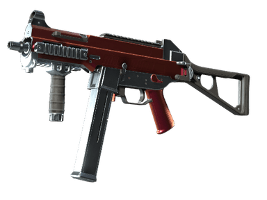 UMP-45 | Crimson Foil (Minimal Wear)