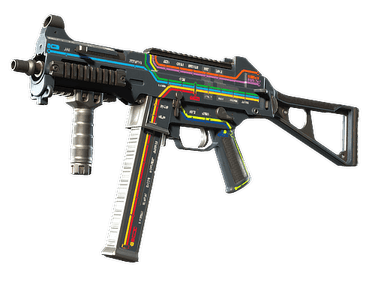 Souvenir UMP-45 | Late Night Transit (Well-Worn)
