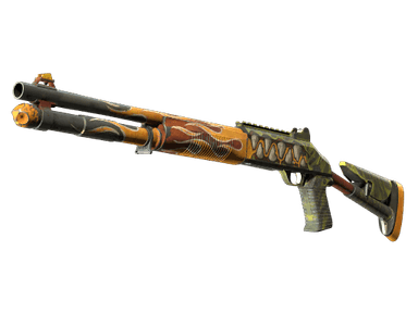 StatTrak™ XM1014 | Incinegator (Well-Worn)